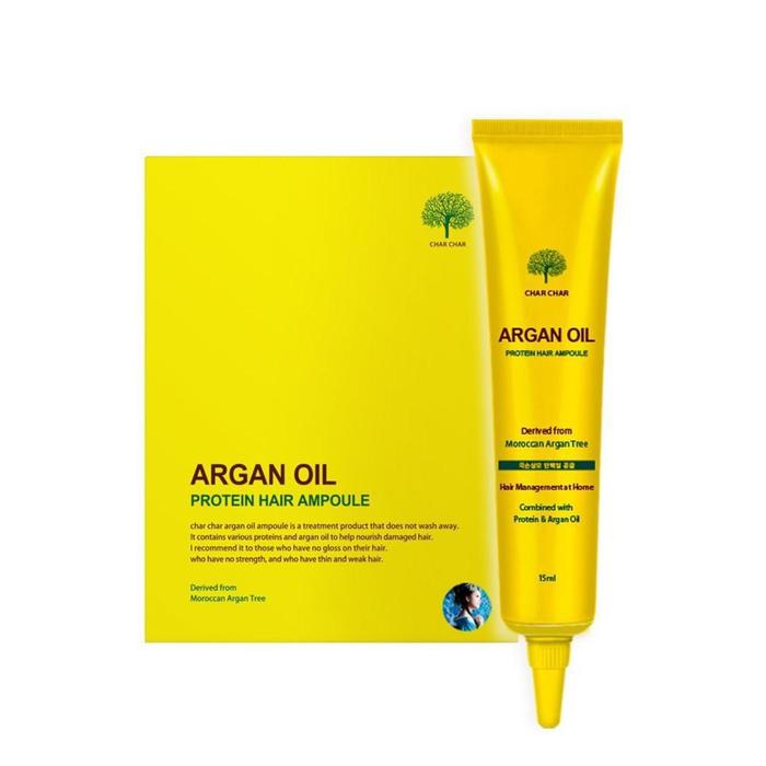 НАБОР Сыворотка для волос ВОССТАНОВЛЕНИЕ/АРГАНОВОЕ МАСЛО Argan Oil Protein Hair Ampoule, 5 ш
