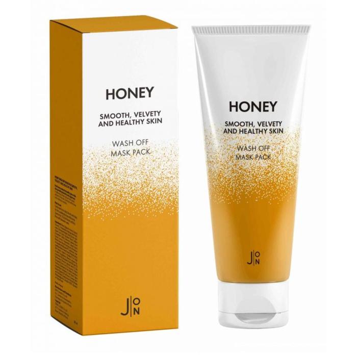 Маска для лица Honey Smooth Velvety and Healthy Skin Wash Off Mask Pack, 50 гр