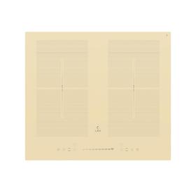 

Варочная поверхность Lex EVI 640 F IV, электрическая, 7000 Вт, 4 конфорки, сенсор, бежевая