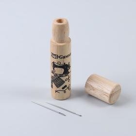

Игольница, 9 × 2 см, цвет бежевый