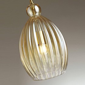 

Светильник STORZO, 1x60Вт E27, цвет бронза, IP20