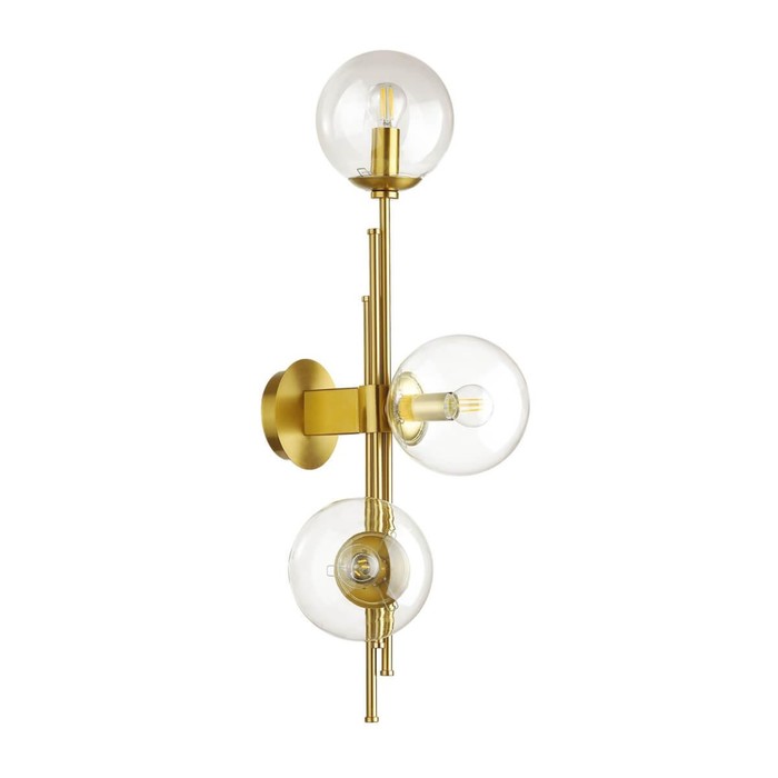 

Бра Brazeri, 3x60Вт E14, цвет бронза, IP20