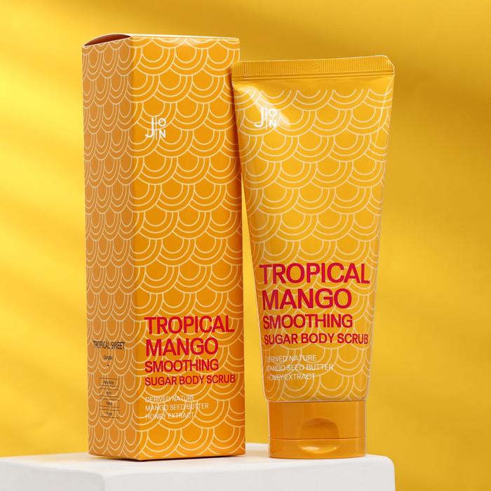 Скраб для тела МАНГО Tropical Mango Smoothing Sugar Body Scrub, 250 гр