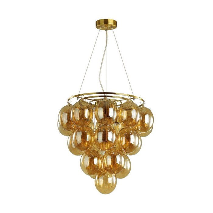 Люстра GRAPE, 6x40Вт E14, цвет бронза, IP20