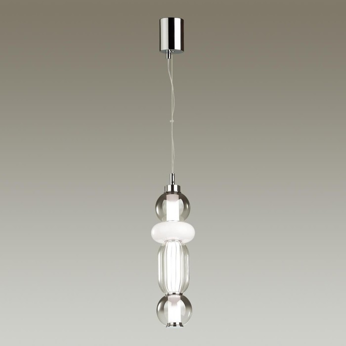 

Светильник BEANS, 18Вт LED 4000K, 940лм, цвет хром, IP20