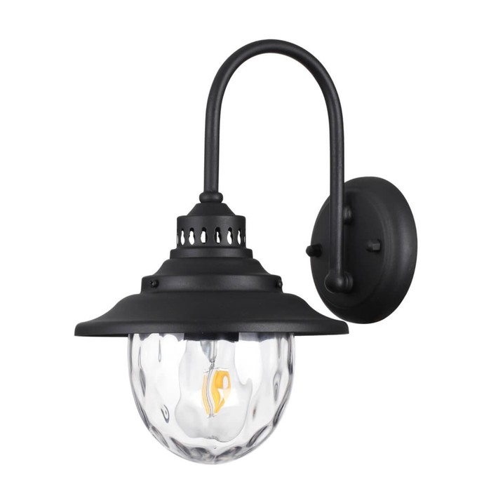 фото Бра kalpi, 1x60вт e27, цвет чёрный, ip44 odeon light