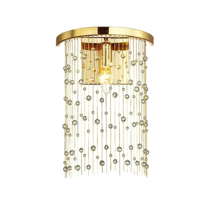 фото Бра raini, 1x40вт e14, цвет золото, ip20 odeon light