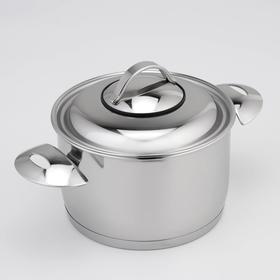

Кастрюля «Аметист», 1,75 л, d=16 см, металлическая крышка, цвет серебристый