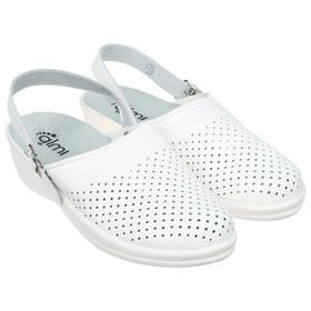 Туфли сабо женские «Маша», цвет белый, размер 38