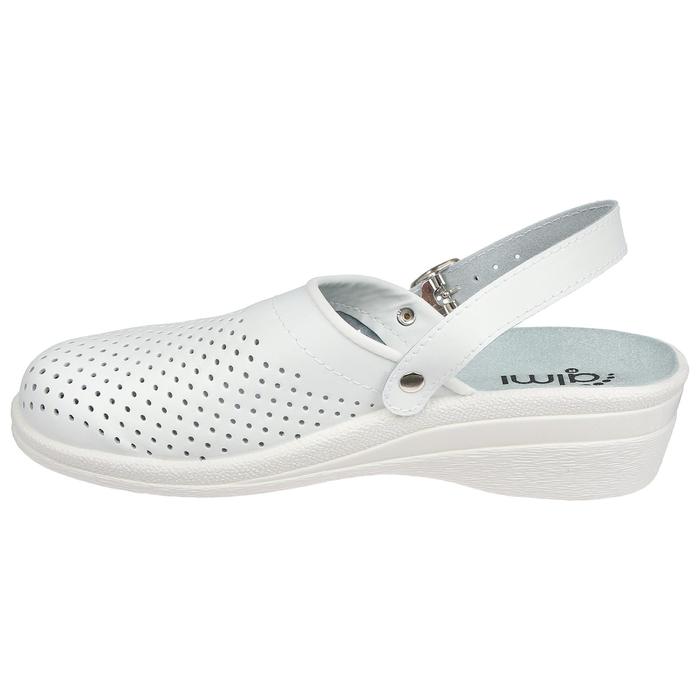 Туфли сабо женские «Маша», цвет белый, размер 38