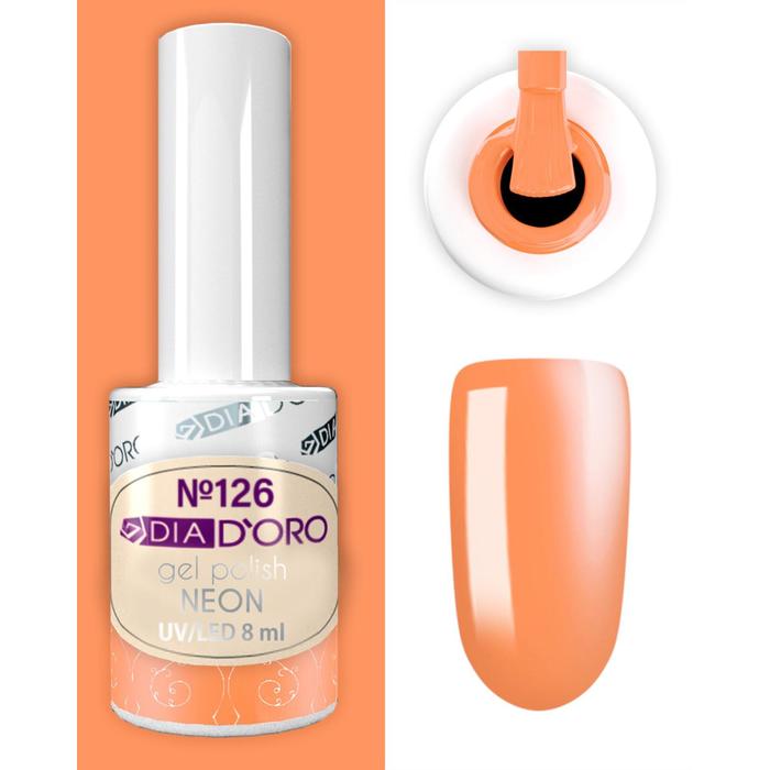 

Гель-лак DIA D`ORO Classics Professional Neon, №126, 8 мл