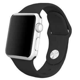 

Ремешок Krutoff Silicone, для Apple Watch, 42/44 мм, черный