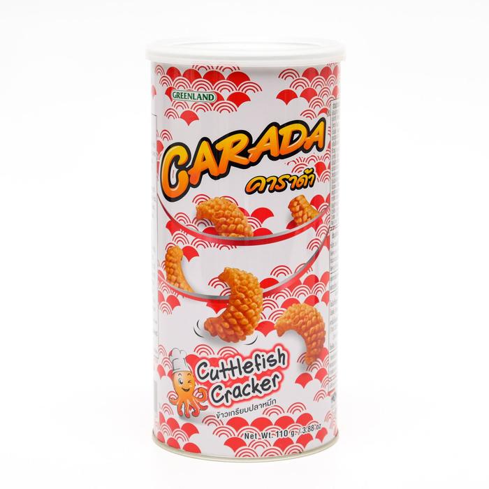 

Крекеры рисовые хрустящие CARADA с натуральной каракатицей, 110 г