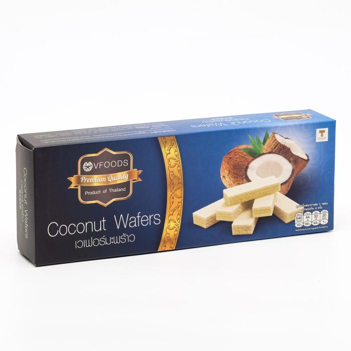 

Вафли VFOODS "Premium" с натуральным кокосом, 120 г