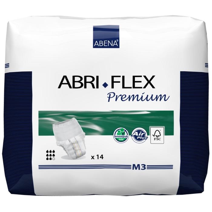 фото Подгузники-трусики для взрослых abri-flex м3 premium, 14 шт abena