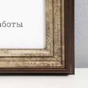 

Фоторамка пластик Gallery 40х60 см, 664049 бронза (пластиковый экран)