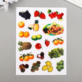 

Наклейки Fancy Creative "Фруктомания" 12х16 см МИКС