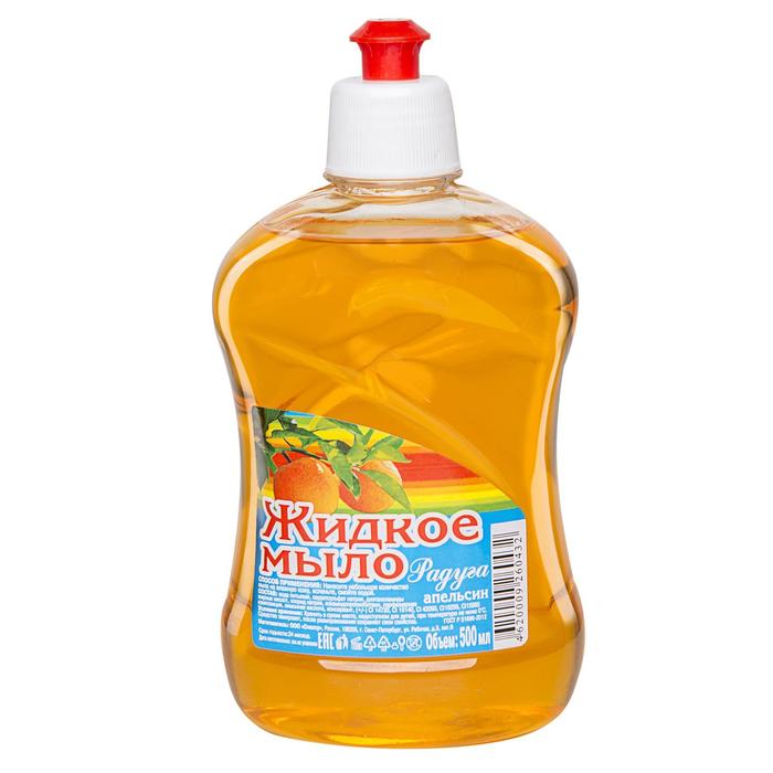 цена Жидкое мыло «Радуга» апельсин, 500 мл