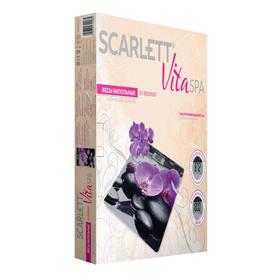 

Весы напольные Scarlett BS33E067, электронные, до 180 кг, 1хCR2032, стекло, рисунок "камни" 692219