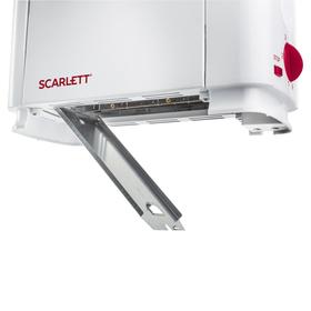 

Тостер Scarlett SC-TM11013, 700 Вт, 6 режимов прожарки, 2 тоста, белый
