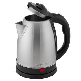 

Чайник электрический Scarlett SC-EK21S29, металл, 1.8 л, 1800 Вт, серебристый