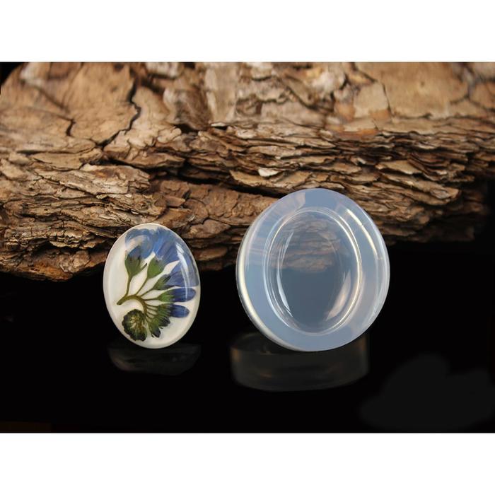 фото Силиконовый молд круглой линзы, л-11, d-25 мм, h-8 мм