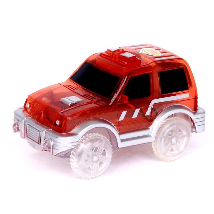 

Машинка для гибкого автотрека Magic Tracks, цвет красный