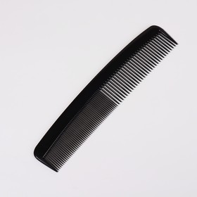 Расчёска комбинированная, 22 × 4,5 см, цвет чёрный Ош