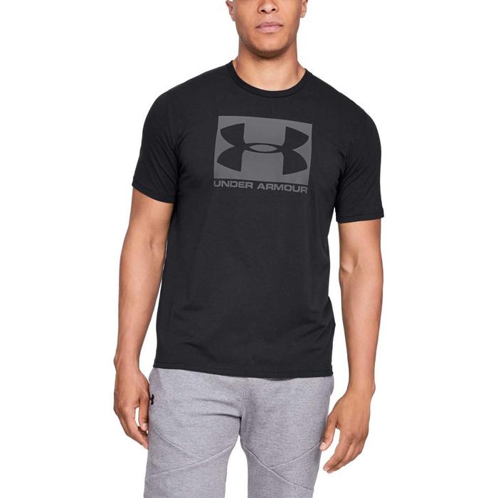 фото Футболка under armour boxed sportstyle graphic charged cotton short sleeve t-shirt, размер 48-50 (