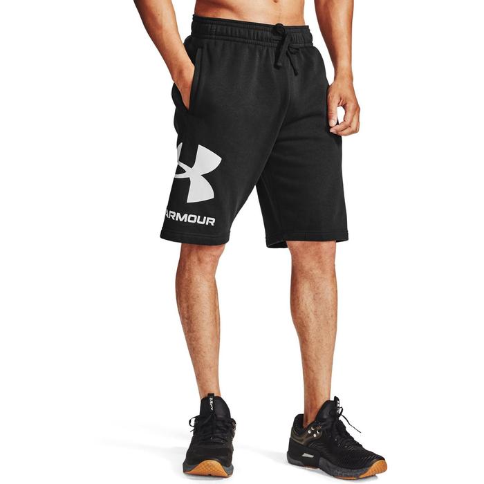 фото Шорты under armour rival fleece big logo shorts, размер 46-48 (1357118-001)