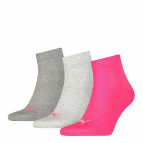 

Носки 3 пары Puma Unisex Quarter Plain 3P, размер 35-38 (90697816)
