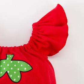 

Боди детское, цвет красный, рост 68 см