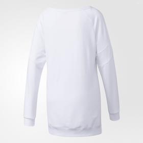 

Женская толстовка Adidas W ELONGATED SWT WHITE/MGSOGR, размер 40-42 (BK6866)