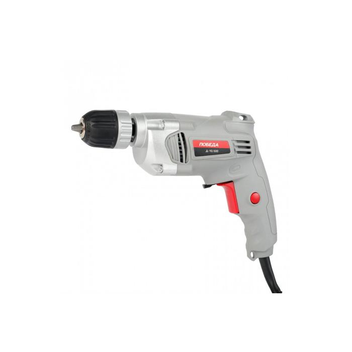 Дрель ПОБЕДА Д-10500 500 Вт 0-3000 обмин патрон 08-10 мм быстрозажимной патрон 199000₽