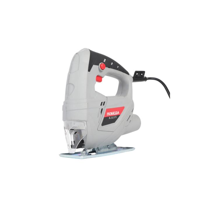 

Лобзик "ПОБЕДА" Л-55/570, 570 Вт, 0-3000 ход/мин, ход пилки 15 мм, пропил 55 мм, щетки 2 шт