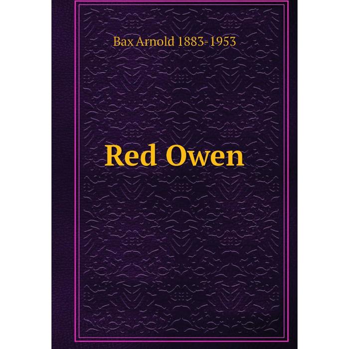 фото Книга red owen nobel press