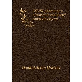 

Книга UBVRI photometry of variable red dwarf emission objects.