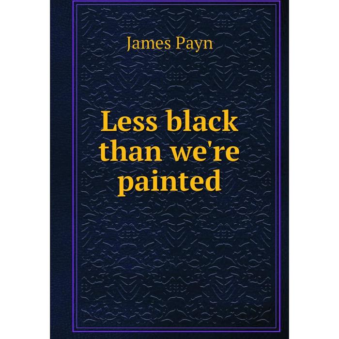 фото Книга less black than we're painted nobel press