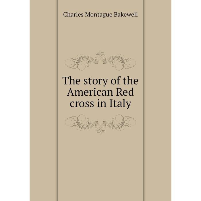 фото Книга the story of the american red cross in italy nobel press