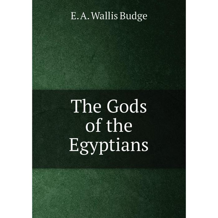 фото Книга the gods of the egyptians nobel press