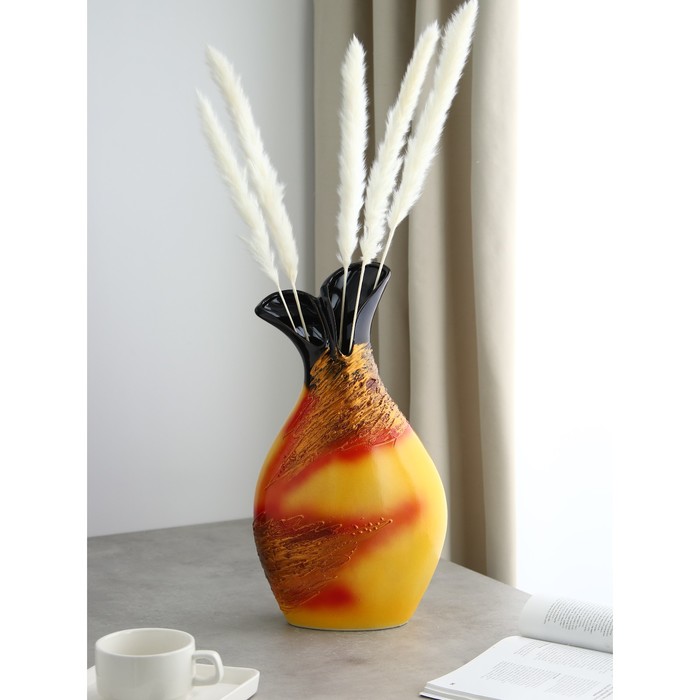 Ваза "Дуэт" красная