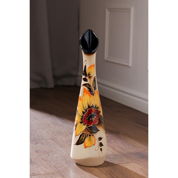 Ваза "Стрела" жёлтые нарциссы