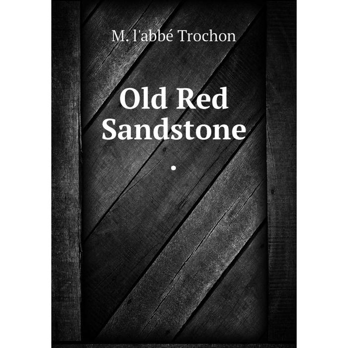 фото Книга old red sandstone nobel press