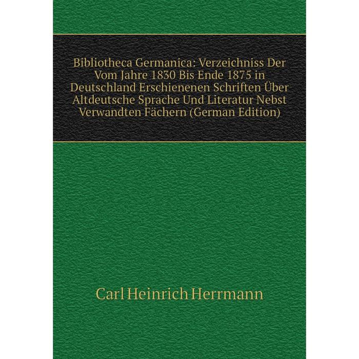 фото Книга bibliotheca germanica nobel press