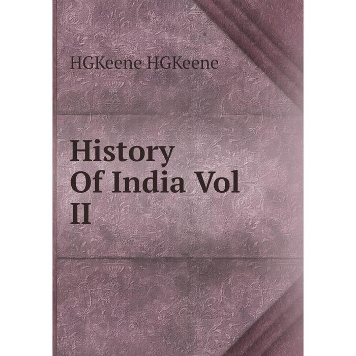 фото Книга history of india vol ii nobel press