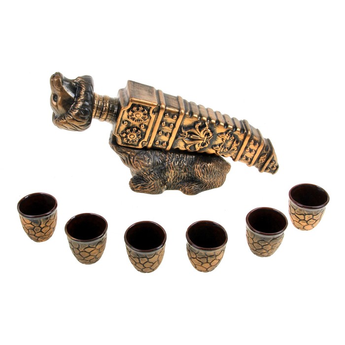 Штоф с рюмками "Клинок" 8 предметов, 0,5 л/ 0,05 л