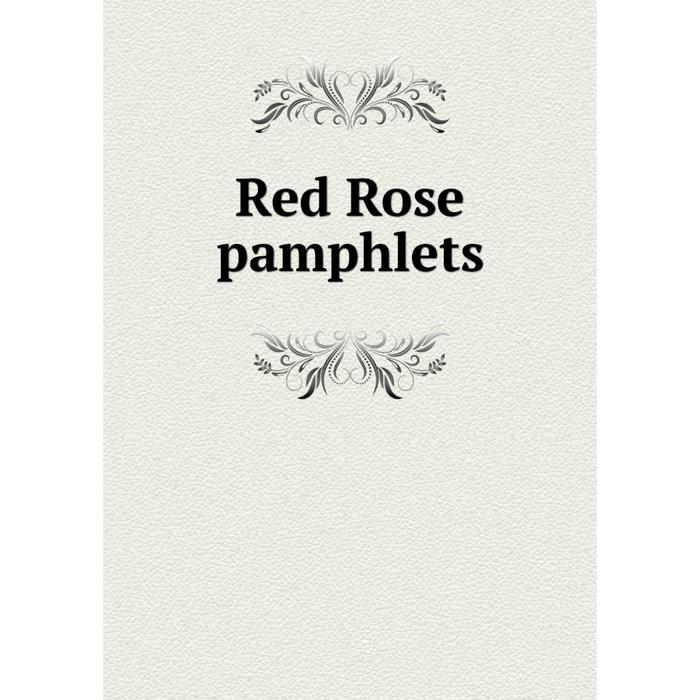 фото Книга red rose pamphlets nobel press