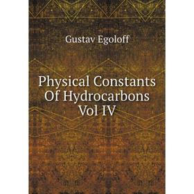 

Книга Physical Constants Of Hydrocarbons Vol IV
