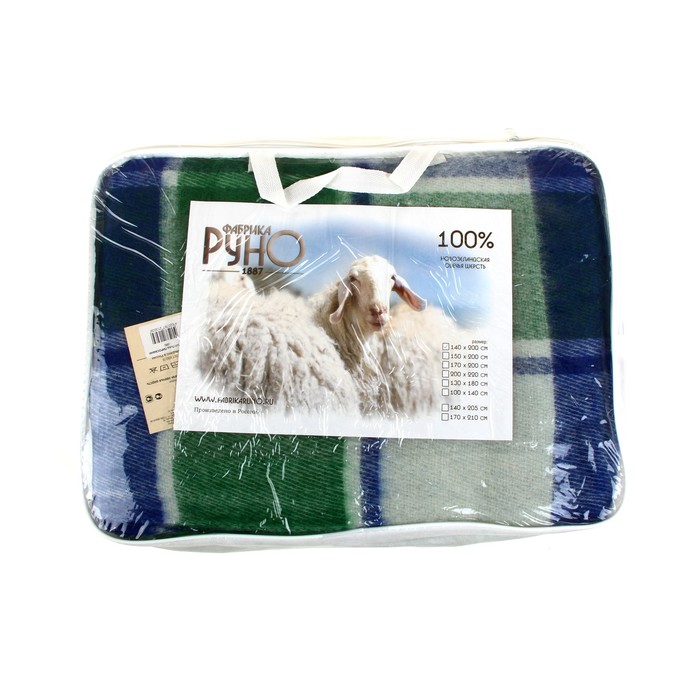 Плед "Пиросмани" шерстянной, размер 140х200 см, цвет 05