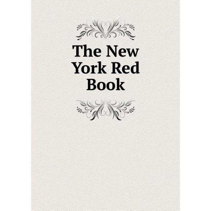 фото Книга the new york red book nobel press